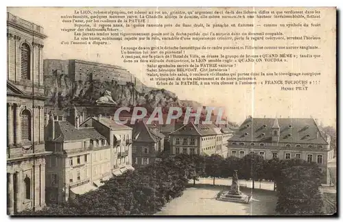 Cartes postales Le Lion Belfort