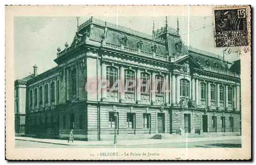 Cartes postales Belfort La Palais de Justice