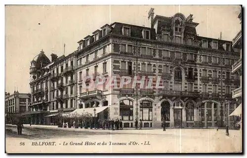 Cartes postales Belfort Le Grand Hotel et du Tonneau d Or