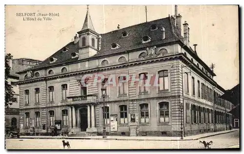 Cartes postales Belfort (Haut Rhin) L Hotel de Ville