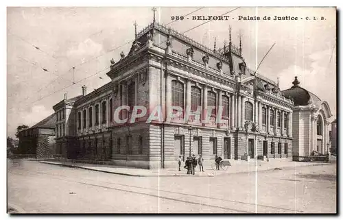 Cartes postales Belfort Palais de Justice