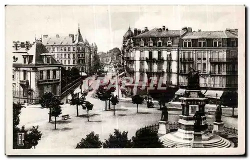 Cartes postales Belfort(Territoire) la Place de la Republique et le Bd Carnot