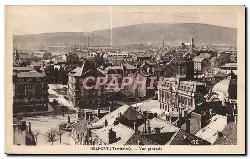 Ansichtskarte AK Belfort (Territoire) Vue generale