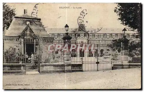 Cartes postales Belfort Le Lycee