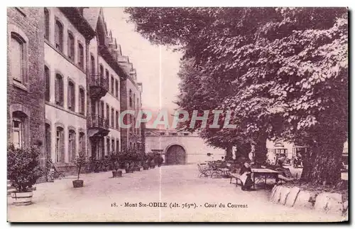 Cartes postales Mont Ste Odile Cour du Couvent