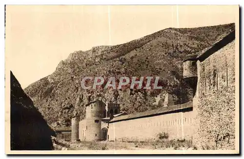 Ansichtskarte AK Villefranche de Conflent Un coin des remparts