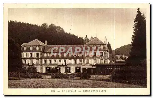 Ansichtskarte AK Le Hohwald Grand Hotel Kuntz