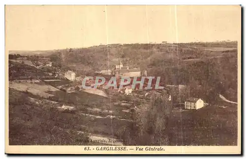 Cartes postales Gargilesse Vue Generale