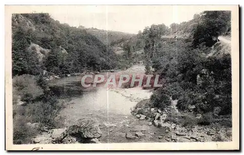 Ansichtskarte AK Gargilesse La Vallee de la Creuse Vue Du Pont Nour