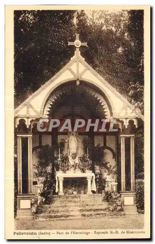 Ansichtskarte AK Pellevoisin Parc de I Hermitage Reposoir de Misericorde