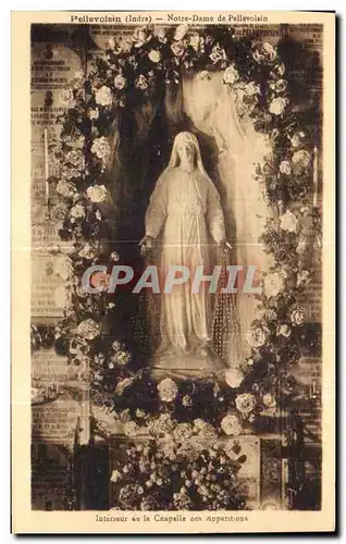 Cartes postales Pellevoisin Notre Dame de Pellevoisin Interieur de la chapelle des Apparitions