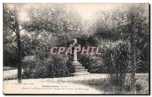 Cartes postales PellevoisinStation du Chemin de Croux dans le Parc de I Ermitage