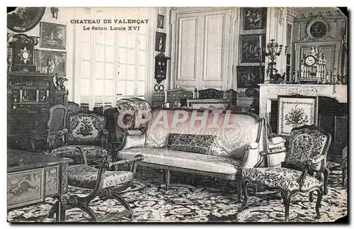 Cartes postales Chateau de Valencay Le Salon Louis XVI