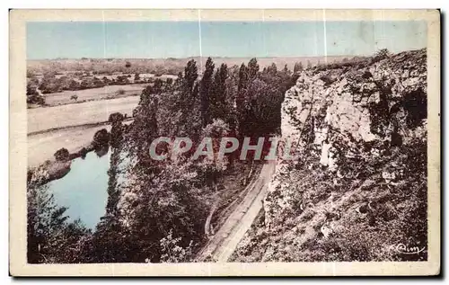 Cartes postales Lombault Les hers sur la Creuse route du Blanc