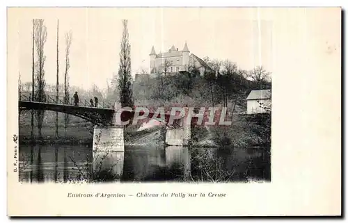 Cartes postales Environs d Argenton Chateau du Pally sur la Creuse