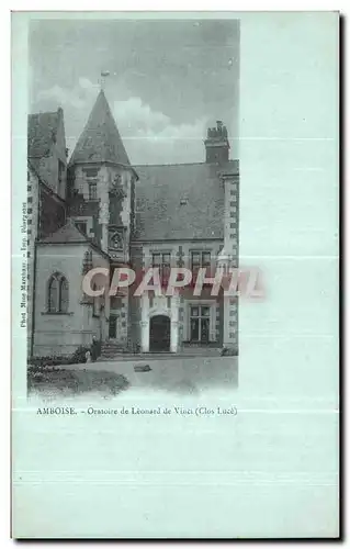 Ansichtskarte AK Amboise Oratoire de Leonard de Vinci