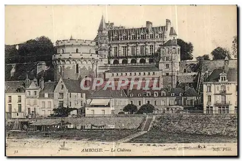 Cartes postales Amboise Le Chateau