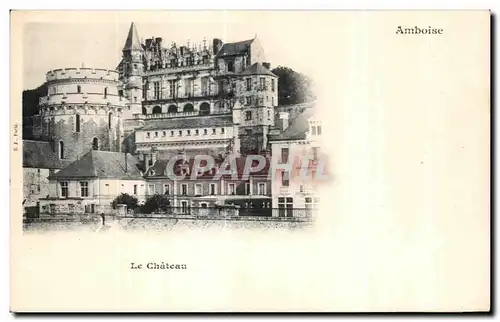 Cartes postales Amboise Le Chateau