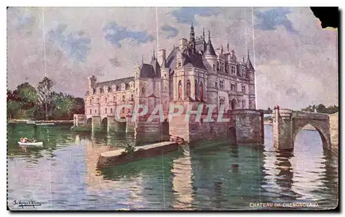 Cartes postales Azay le Rideau Chateau