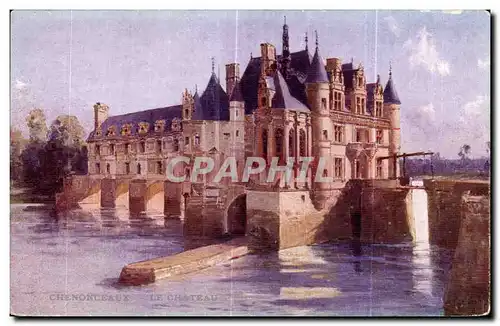 Cartes postales Chenonceaux Le Chateau Renaissance Francois Diane de Poitrers Catherine de Medicis