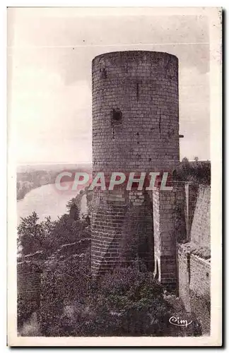 Ansichtskarte AK Chinon Chateau de La Tour du Moulin et la Vallee de la Vienne