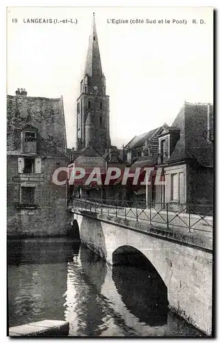 Cartes postales Langeais L Eglise