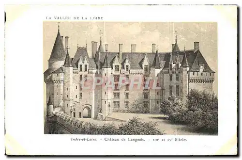 Cartes postales Indree et Loire Chateau de Langeais