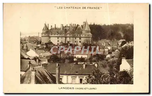 Cartes postales Les Chateaux De France Langeais