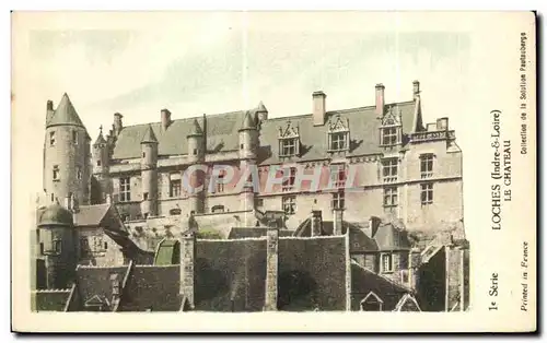 Cartes postales Loches (Indre Loire) Le Chateau