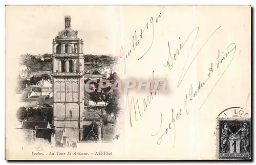 Cartes postales Loches La Tour St Antoine