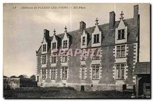 Cartes postales Chateau de Plessis Les Tours