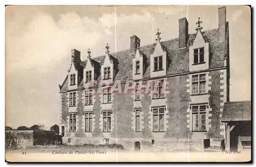 Cartes postales Chateau de Plessis les Tours