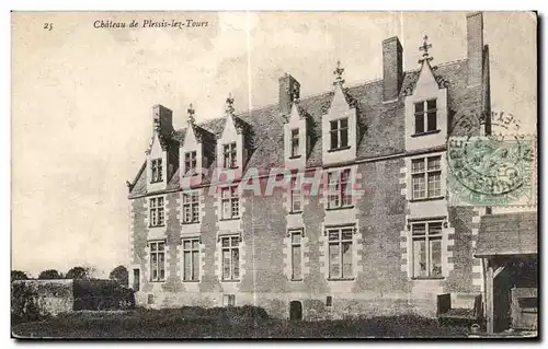 Cartes postales Chateau du Plessis les Tours