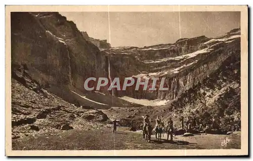 Ansichtskarte AK Gavarnie Interieur et Sommets du Cirque