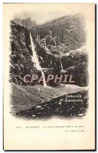 Cartes postales Gavarnie La Grande Cascade