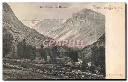 Ansichtskarte AK Gavarnie Breche de Roland