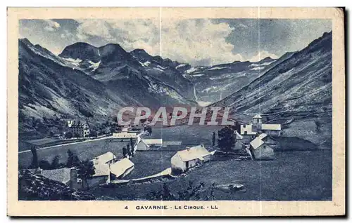 Cartes postales Gavarnie Le Cirque