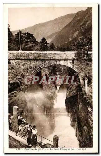 Cartes postales Cauterets Le Pont d Espagne