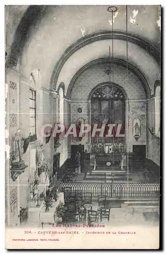 Ansichtskarte AK Capvern les Bains Interieur de la chapelle