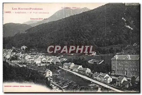 Cartes postales Bareges Vue generale