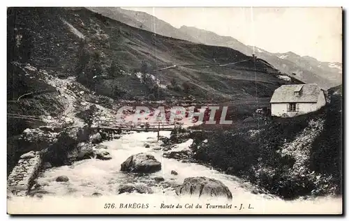 Ansichtskarte AK Bareges Route du Col du Tourmalet