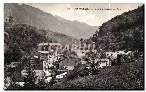 Cartes postales Bareges Vue Generale