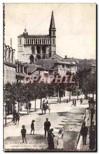 Cartes postales Bagneres de Bigorre Carnot L Eglise