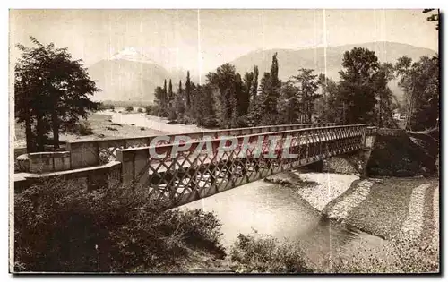 Ansichtskarte AK Argeles Pont De Tillos Le Gave Au Fond Le Viscos