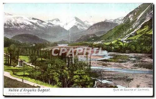 Ansichtskarte AK Vallee d Argeles Gazost Route de Gavarnie et Cauterets