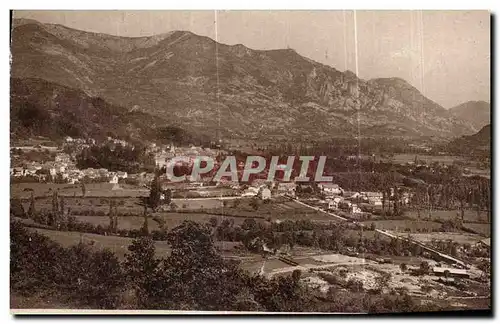 Ansichtskarte AK Argeles Vue Generale Prise De La Route Des Eaux Bonnes