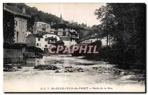 Cartes postales St Jean Pied de Port Bords de la Nive