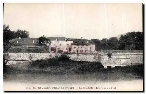 Cartes postales St Jean Pied de Port La Citadelle Interieure du Fort