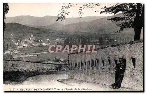 Cartes postales St Jean Pied de Port Le Chemin de la Citadelle