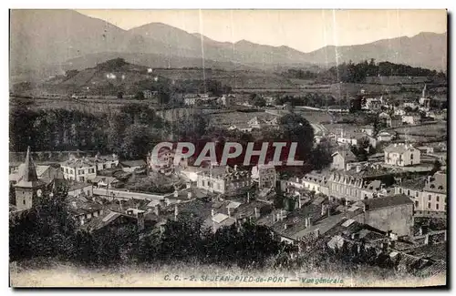 Cartes postales St Jean Pied de Port Vue Generale